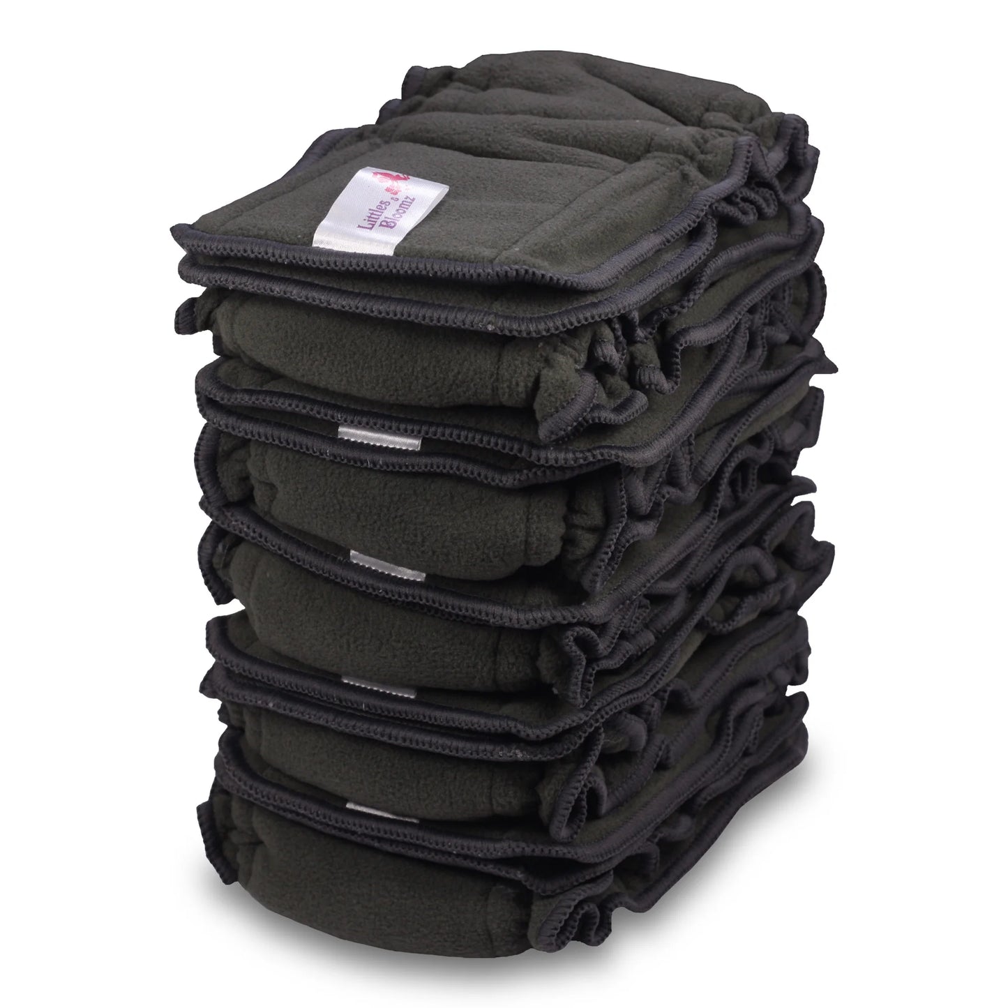 10 insertos reutilizables y lavables para pañales de tela de bolsillo, inserto de microfibra de carbón de bambú.