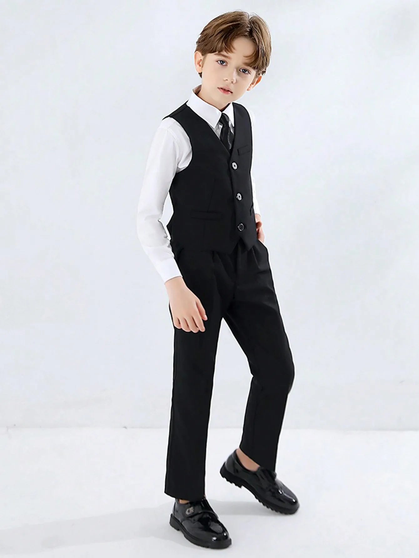 Costume pour enfants et adolescents, ensemble formel pour fête, mariage, mariages de printemps et d'automne et look magnifique !!!
