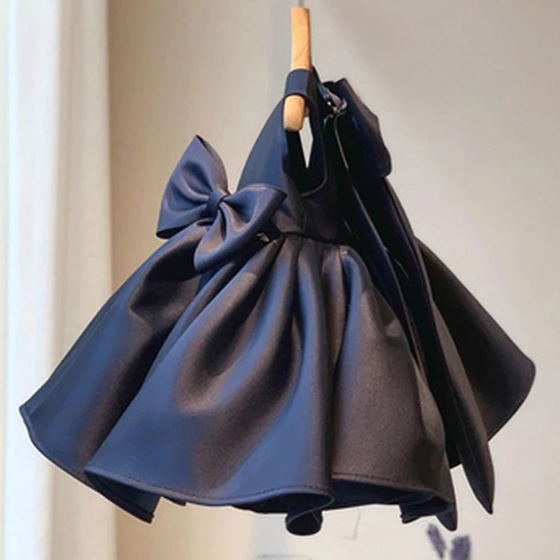 Hermoso vestido de bautizo para bebé, vestido tutú de princesa de fiesta para niña