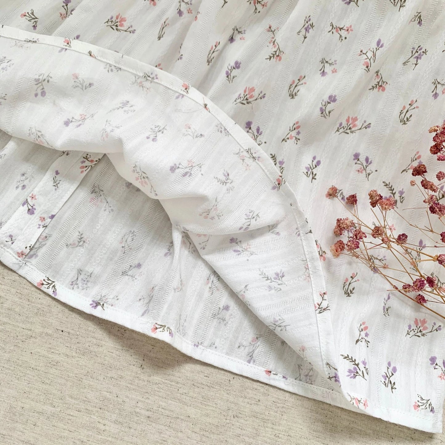 Vestido bordado con volantes para niñas, amplio vestido de verano suave y fresco para niñas, vestido de fiestas casuales