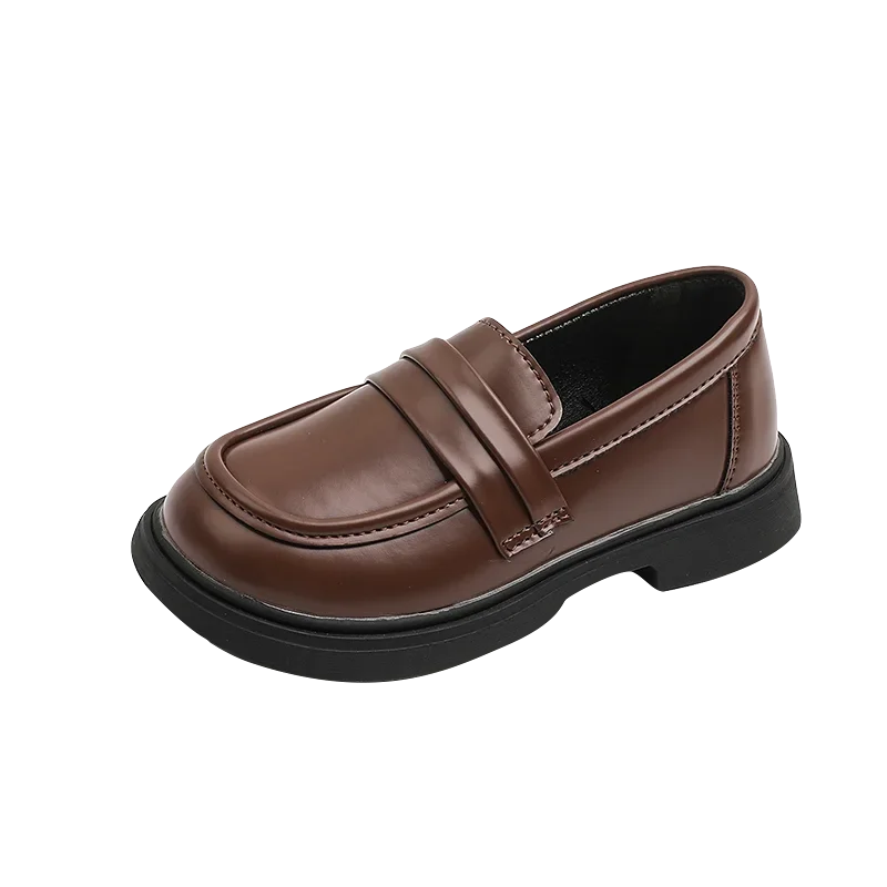 Mocasines vintage para niñas, zapatos de cuero para fiesta, zapatos de uniforme escolar para niños, suaves mocasines para chica adolescente y mujer que combinan con todo