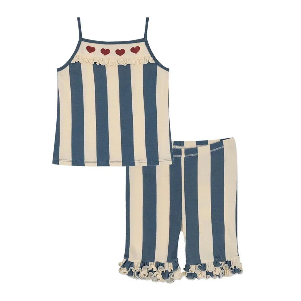 Conjuntos de ropa de verano para niñas, vestido solera boho para niña