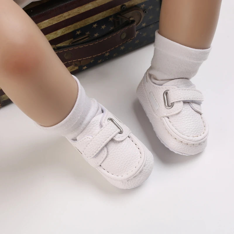 Zapatos mocasines antideslizantes para primeros pasos para bebés y recién nacidos