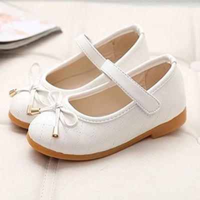 Kids Shoes New Spring 2020 Autunm Summer Baby Princess Girls Flats Children Shoes Black white red Princess Students Shoes