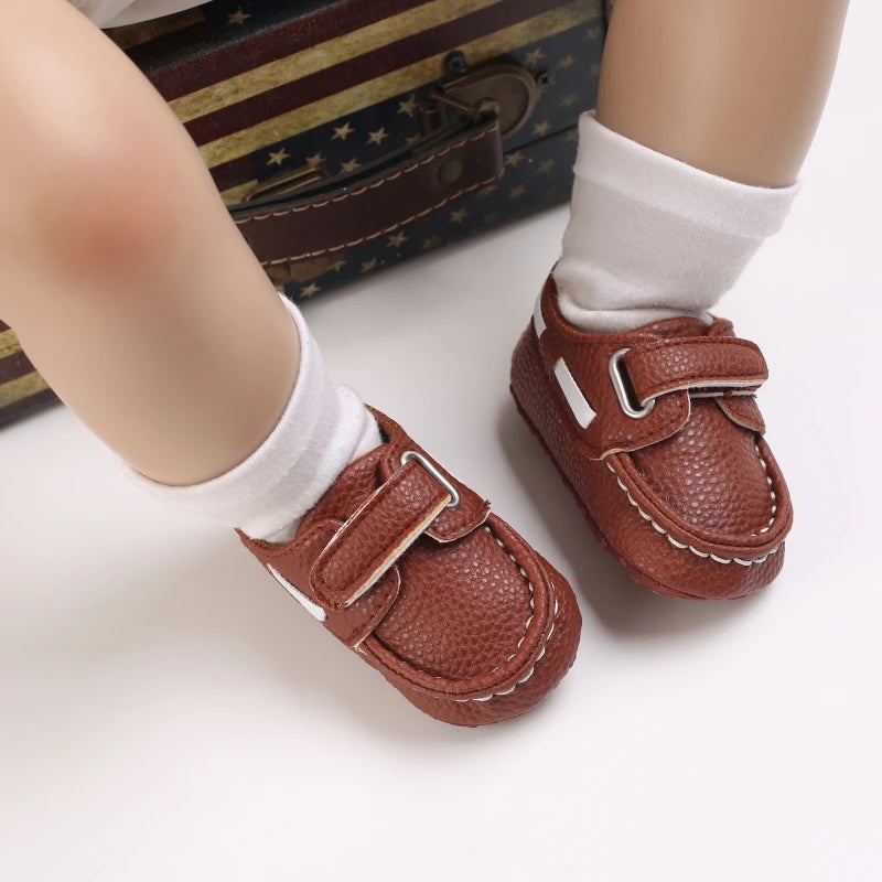 Zapatos mocasines antideslizantes para primeros pasos para bebés y recién nacidos