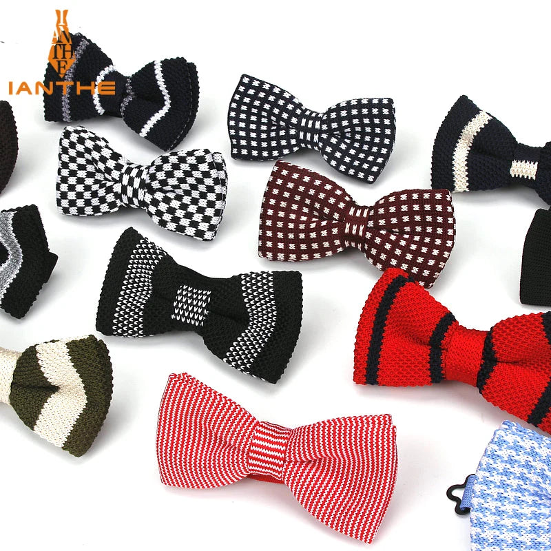 New Style Bowtie Men Tuxedo Cotton Designer Colorful Butterfly Flower Rose Paisley Bowties Wedding Party Casual Cravat Bow Tie