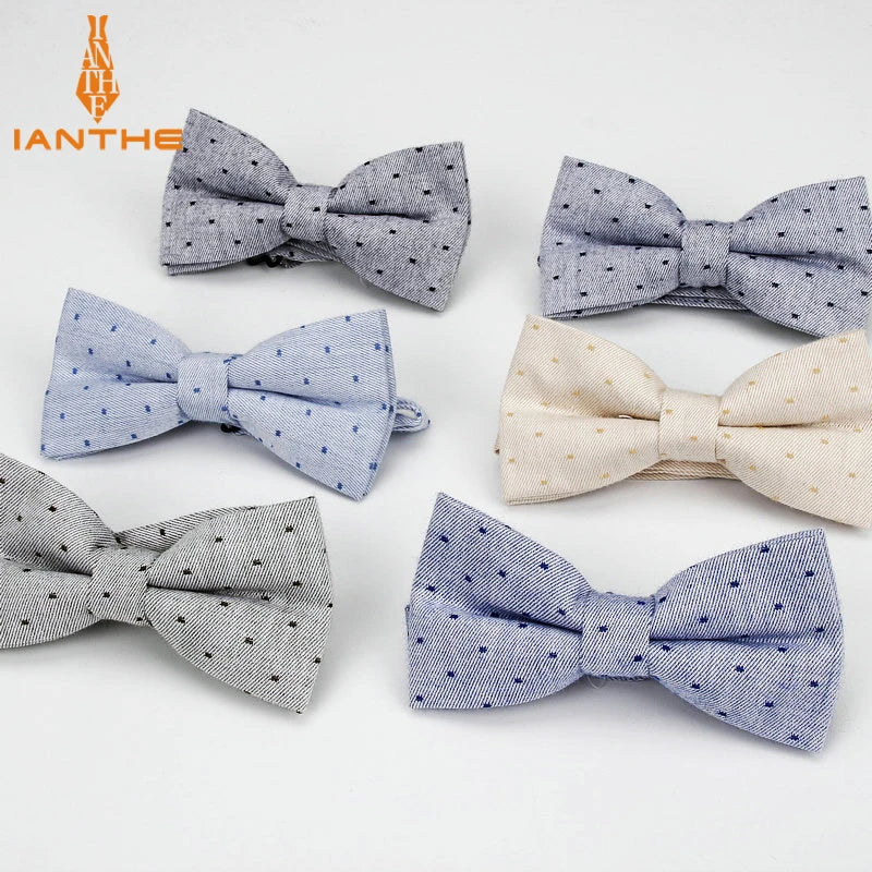 New Style Bowtie Men Tuxedo Cotton Designer Colorful Butterfly Flower Rose Paisley Bowties Wedding Party Casual Cravat Bow Tie