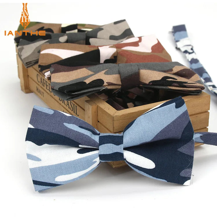 New Style Bowtie Men Tuxedo Cotton Designer Colorful Butterfly Flower Rose Paisley Bowties Wedding Party Casual Cravat Bow Tie