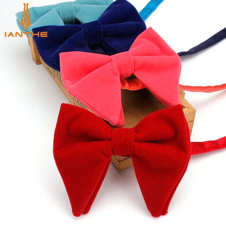 New Style Bowtie Men Tuxedo Cotton Designer Colorful Butterfly Flower Rose Paisley Bowties Wedding Party Casual Cravat Bow Tie