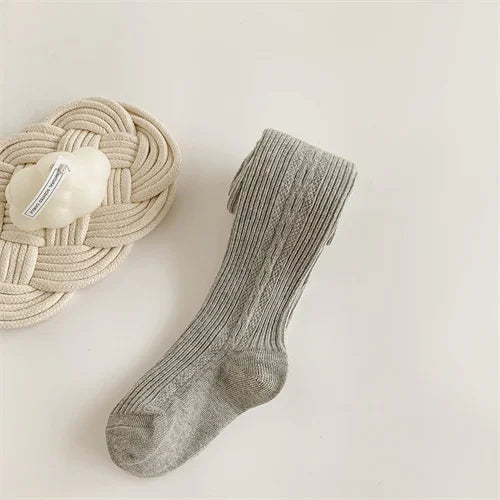 Medias para niñas, panties de primavera y otoño para niñas, mallas de princesa suaves de algodón