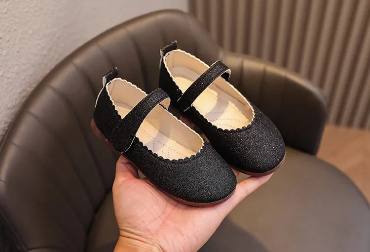 Hermosos zapatos de princesa para niñas, Mary Jane , tipo cuero, brillante para fiestas, bodas, para primavera y otoño