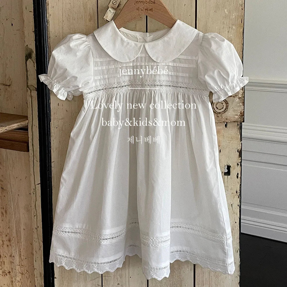 Vestido y bombacho de cumpleaños para bebé y niña, outfit de princesa, de fiesta para niña, boda, dama de honor, ropa de verano para bebé y niña