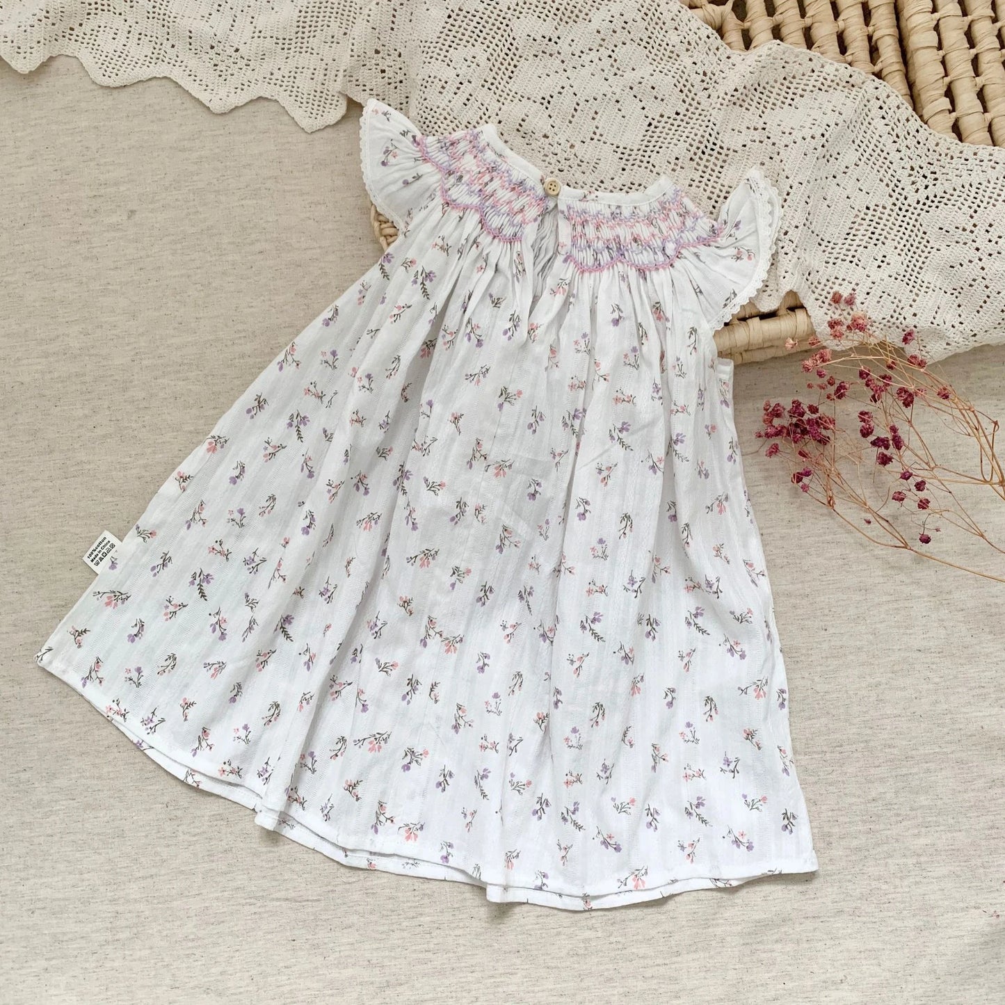 Ruffles Lace Girls Beach Dress Summer Soft Breathable Toddler Girls Clothing Children Holiday A-Line Dress Vestidos 2022 New