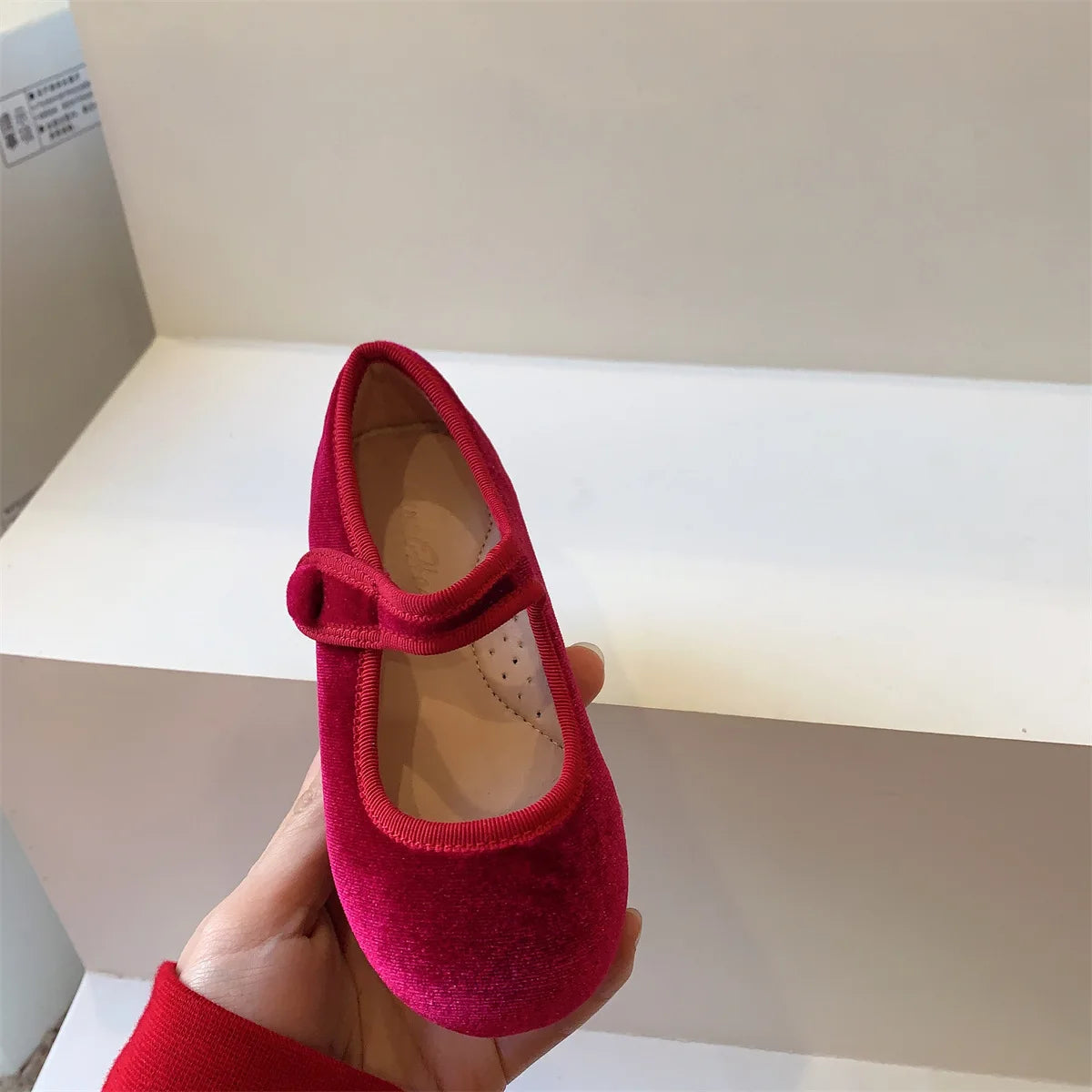 Hermosos y sofisticados Zapatos Vintage de princesa para niñas en otoño, Zapatos planos y blandos, antideslizantes