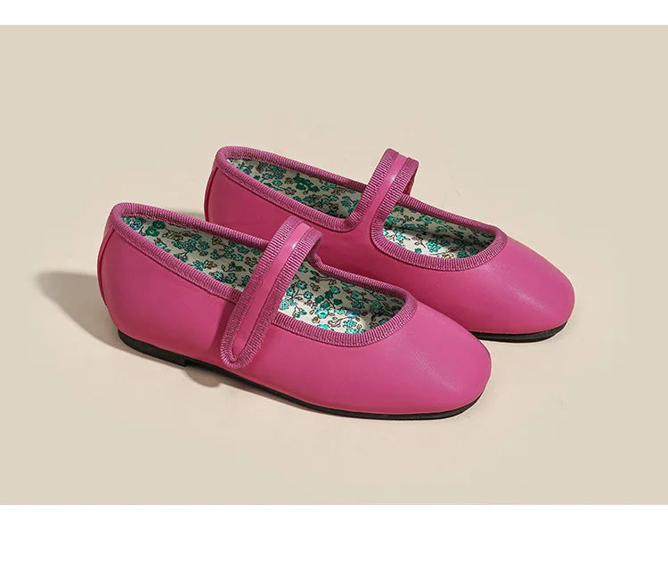 Zapatos de princesa para niñas, moda de verano, zapatos Mary Jane para niñas, zapatos planos de baile, sandalias clásicas para bebés y niñas, sandalias de ballet con suela suave