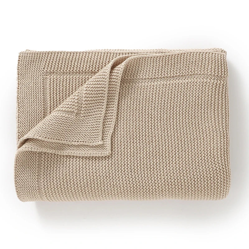 Mantas para bebé para todas las estaciones, manta multifunción de algodón para recién nacido