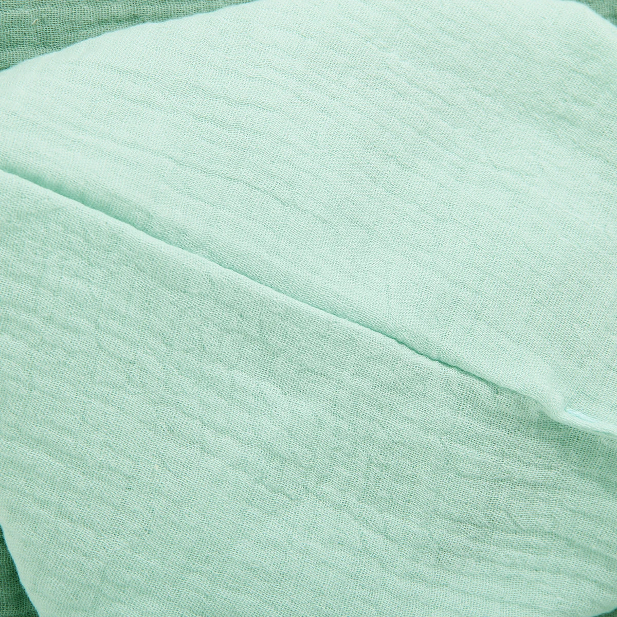 Toallas cuadradas de algodón de gasa absorbente suave para bebé, toallitas de muselina crepé para saliva