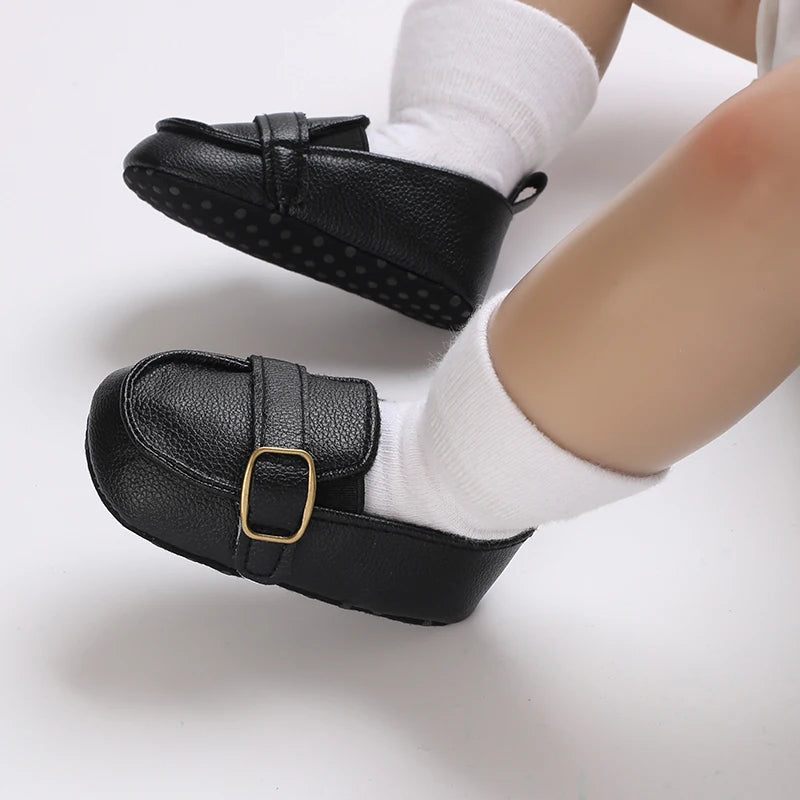 Zapatos mocasines antideslizantes para primeros pasos para bebés y recién nacidos