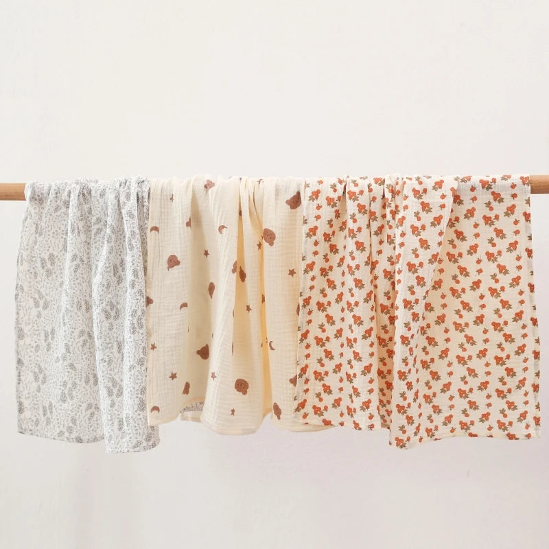 Manta de gasa algodón para bebés