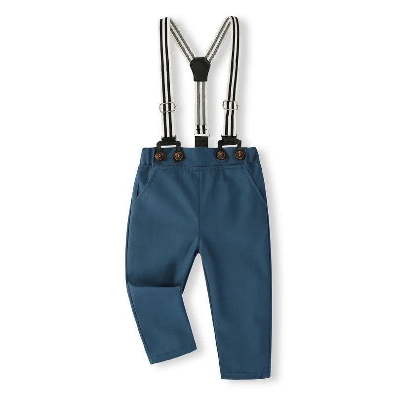 Conjunto de 5 piezas de ropa de lujo para bebé, traje de moda coreana con lunares y pantalones, BC1691