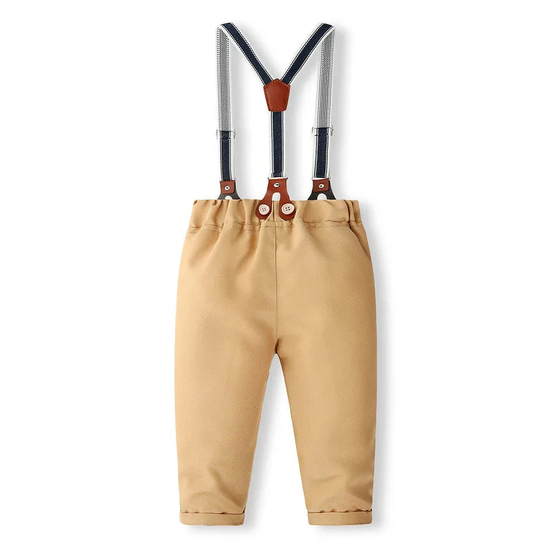 Conjuntos de ropa de Boutique para bebé niño, ropa de caballero para niños, outfit vintage para bebés y niños