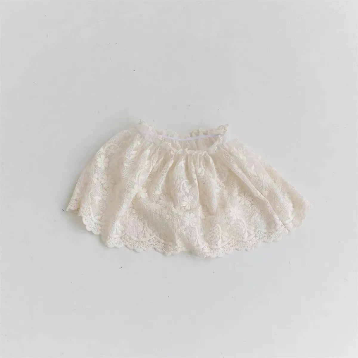 Falda de broderie para bebé niña y niña pequeña