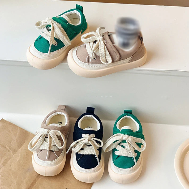 Zapatillas de lona para niños cool