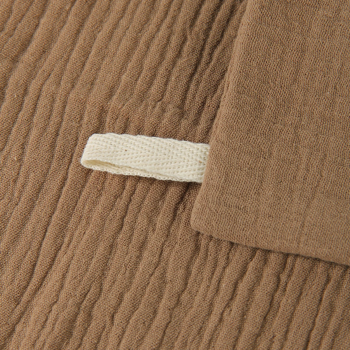 Toallas cuadradas de algodón de gasa absorbente suave para bebé, toallitas de muselina crepé para saliva