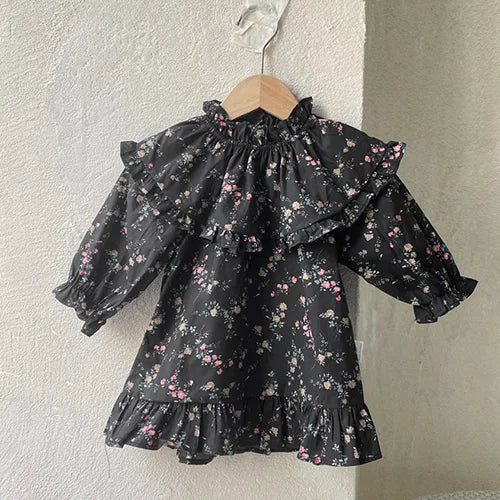 Vestido y bombacho para bebé y niña, vestido y bombacho de primavera para hermanas de 0 a 3 años, vestidos de princesa de manga larga para bebé y niña