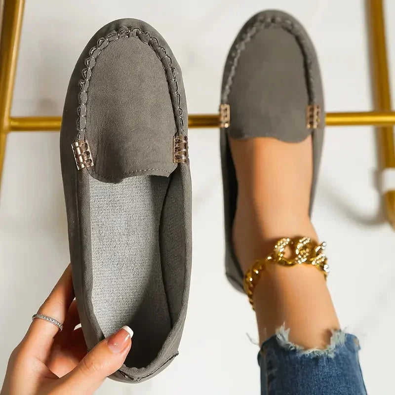 Women Casual Shoes 2024 New Spring and Autumn Flat Loafers Shoes Women Fashion Non-slip Soft Denim Flat Shoes Zapatos De Mujer