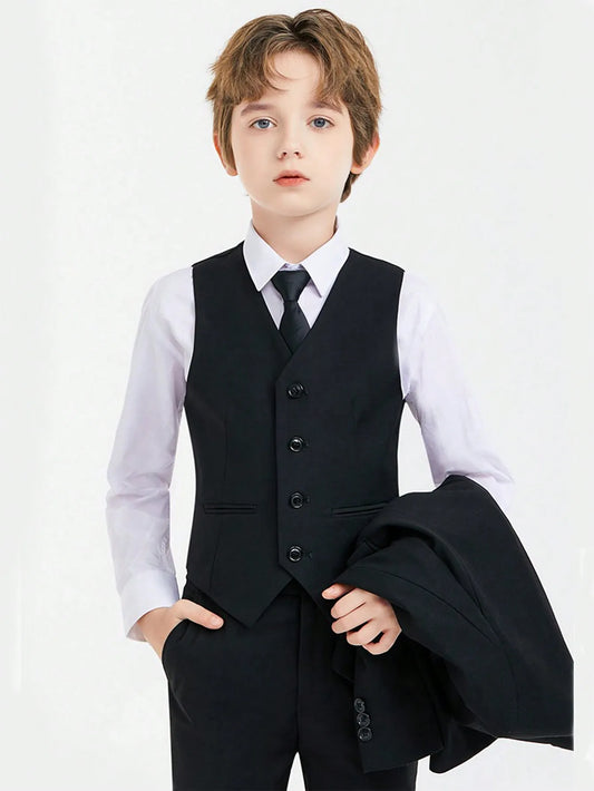 Traje para niños y adolescentes, conjunto formal para fiesta, matrimonio, bodas de primavera y otoño y verse guapísimo!!!