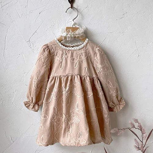 Vestido y bombacho para bebé y niña, vestido y bombacho de primavera para hermanas de 0 a 3 años, vestidos de princesa de manga larga para bebé y niña