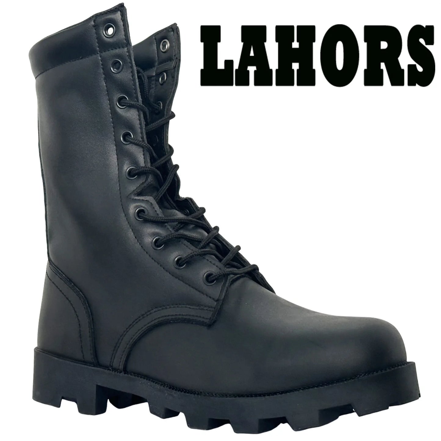 Botas tácticas tipo cuero para hombre, zapatos deportivos para senderismo, botas de combate al tobillo para exteriores, zapatos de seguridad para el trabajo, botas para hombre y adolescentes