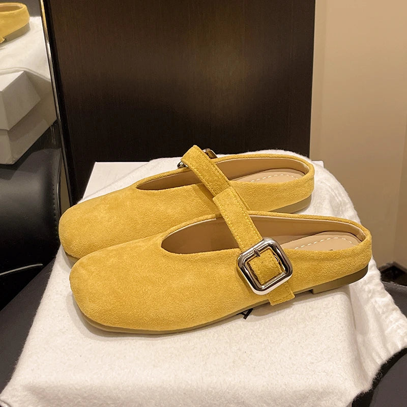 Hermosos zapatos planos Mary Jane para Mujer,  sandalias de vestir elegantes para Mujer y chica adolescente, zapatos informales suaves y maravillosos colores,