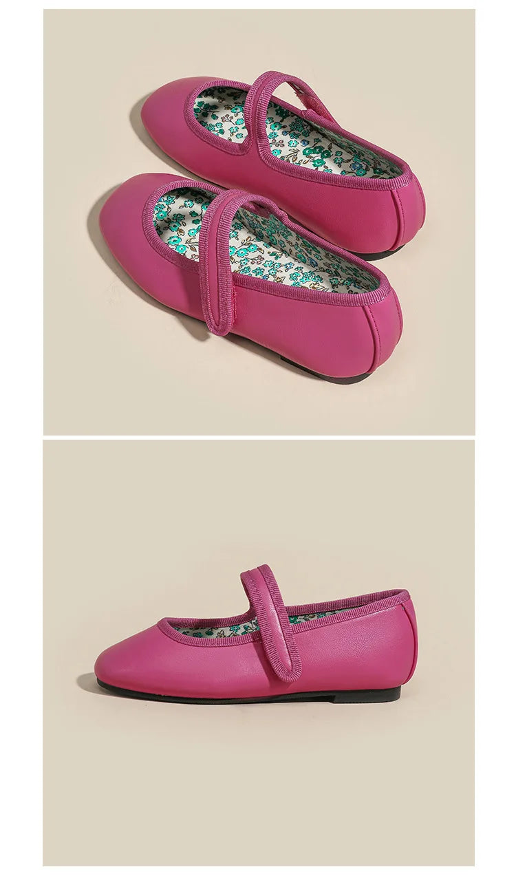 Zapatos de princesa para niñas, moda de verano, zapatos Mary Jane para niñas, zapatos planos de baile, sandalias clásicas para bebés y niñas, sandalias de ballet con suela suave