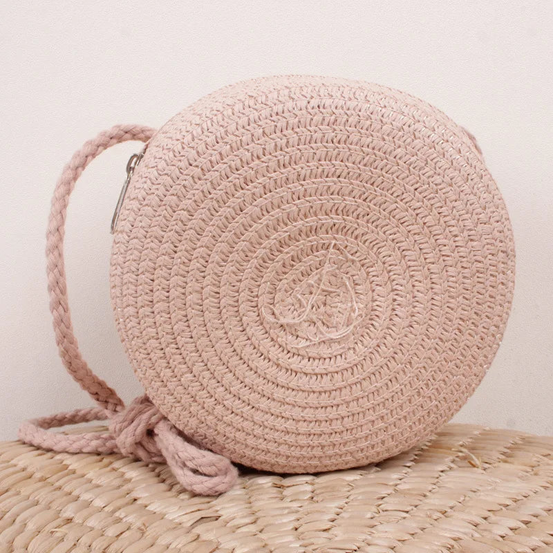 Bolso para niña casual tejido en paja