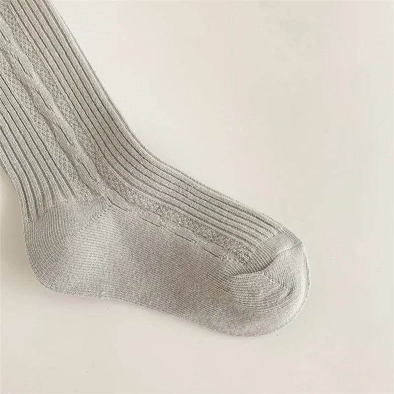 Medias para niñas, panties de primavera y otoño para niñas, mallas de princesa suaves de algodón