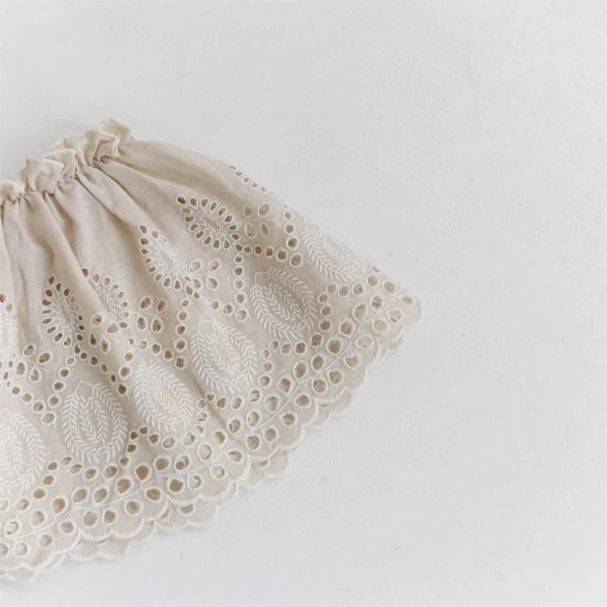 Falda de broderie para bebé niña y niña pequeña