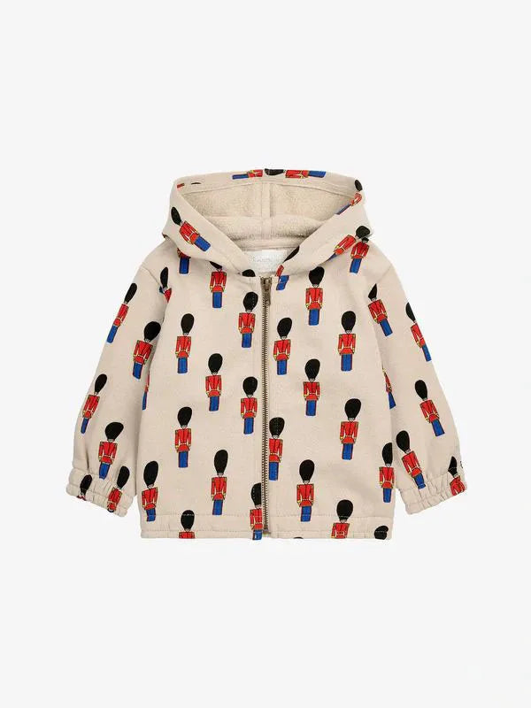 Chaqueta con capucha para niños o niñas, Otoño e invierno, primavera, sweater acolchado de algodón