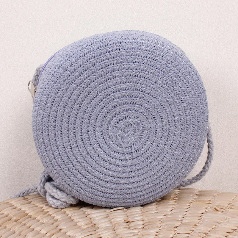 Bolso para niña casual tejido en paja