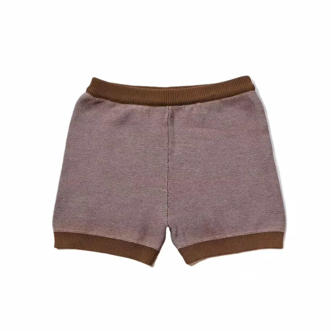 Colección Rosa Chocolate Primavera Verano para niños y adolescentes, hermanos, Vestidos Bordados, Conjunto Familiar de Ropa a Juego, Camisa Pantalones Cortos