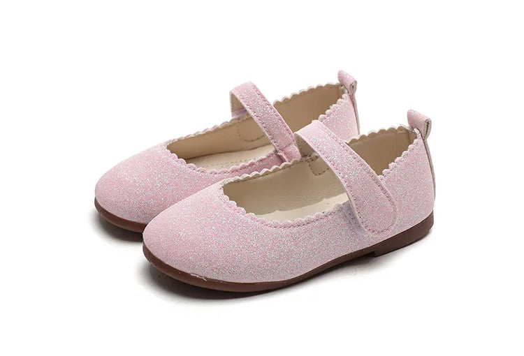 Hermosos zapatos de princesa para niñas, Mary Jane , tipo cuero, brillante para fiestas, bodas, para primavera y otoño