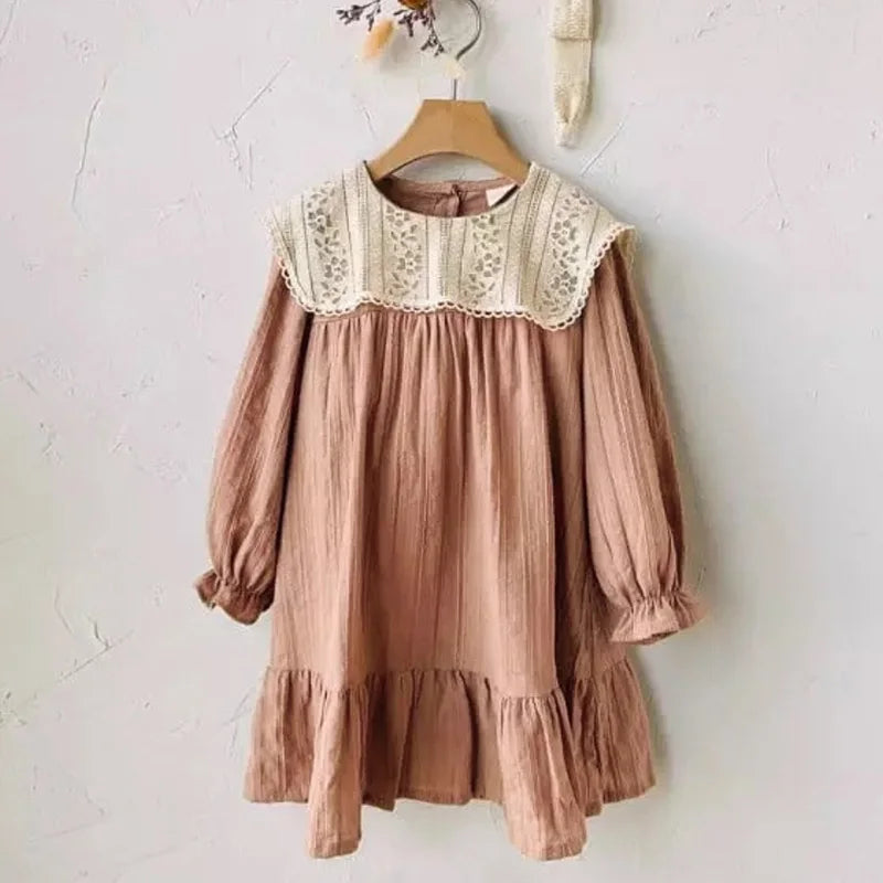 Vestido y bombacho para bebé y niña, vestido y bombacho de primavera para hermanas de 0 a 3 años, vestidos de princesa de manga larga para bebé y niña