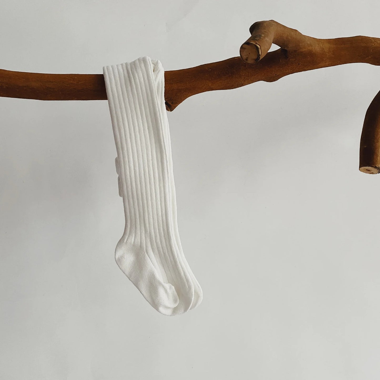 Medias acanaladas para niña, panties de algodón para bebés y niños