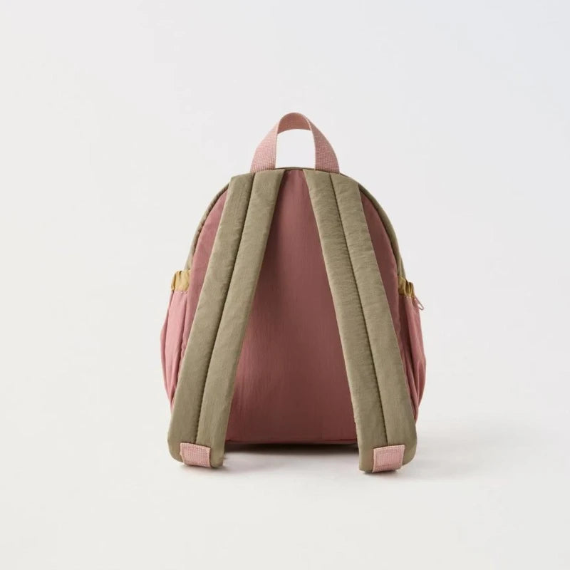 Hermosa y ligera mochila con bordado de manzana de Disney para niña y chica adolescente