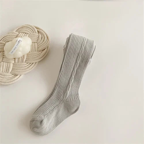 Medias para niñas, panties de primavera y otoño para niñas, mallas de princesa suaves de algodón