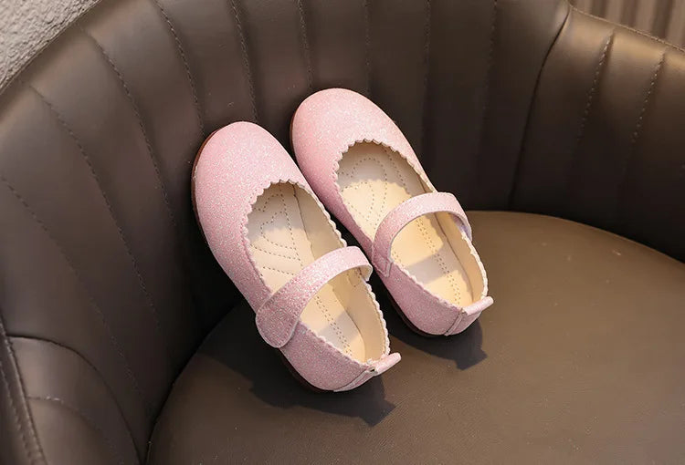 Hermosos zapatos de princesa para niñas, Mary Jane , tipo cuero, brillante para fiestas, bodas, para primavera y otoño