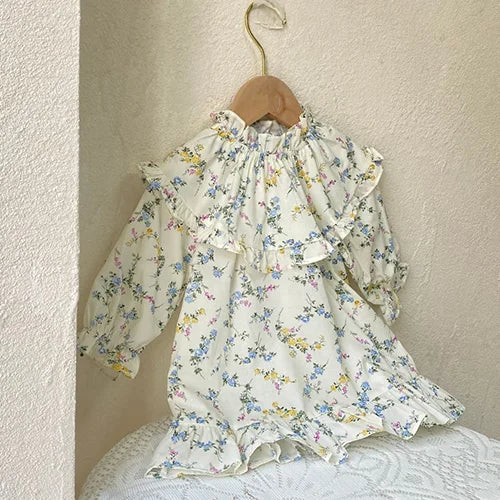Vestido y bombacho para bebé y niña, vestido y bombacho de primavera para hermanas de 0 a 3 años, vestidos de princesa de manga larga para bebé y niña