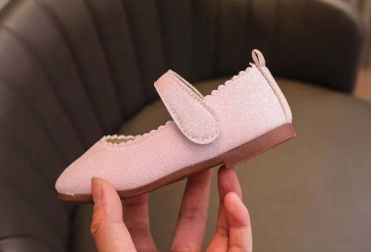 Hermosos zapatos de princesa para niñas, Mary Jane , tipo cuero, brillante para fiestas, bodas, para primavera y otoño