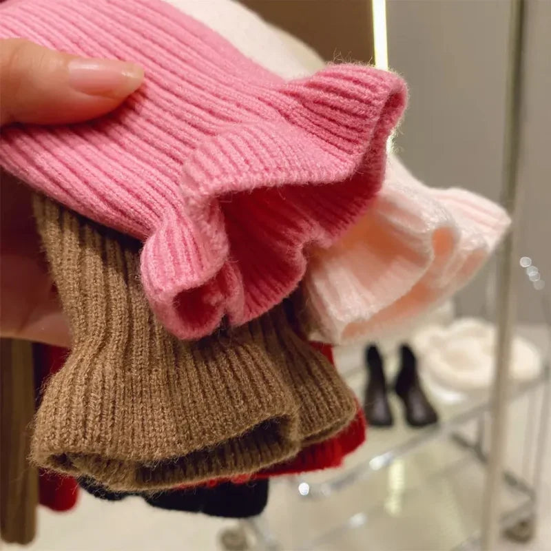 Efterårsbeklædning til babyer fra 0 til 7 år, babyer sweater, strik sweater til små børn, strikning til nyfødte, lang -sleeved bomulds sweater til babyer, toppe